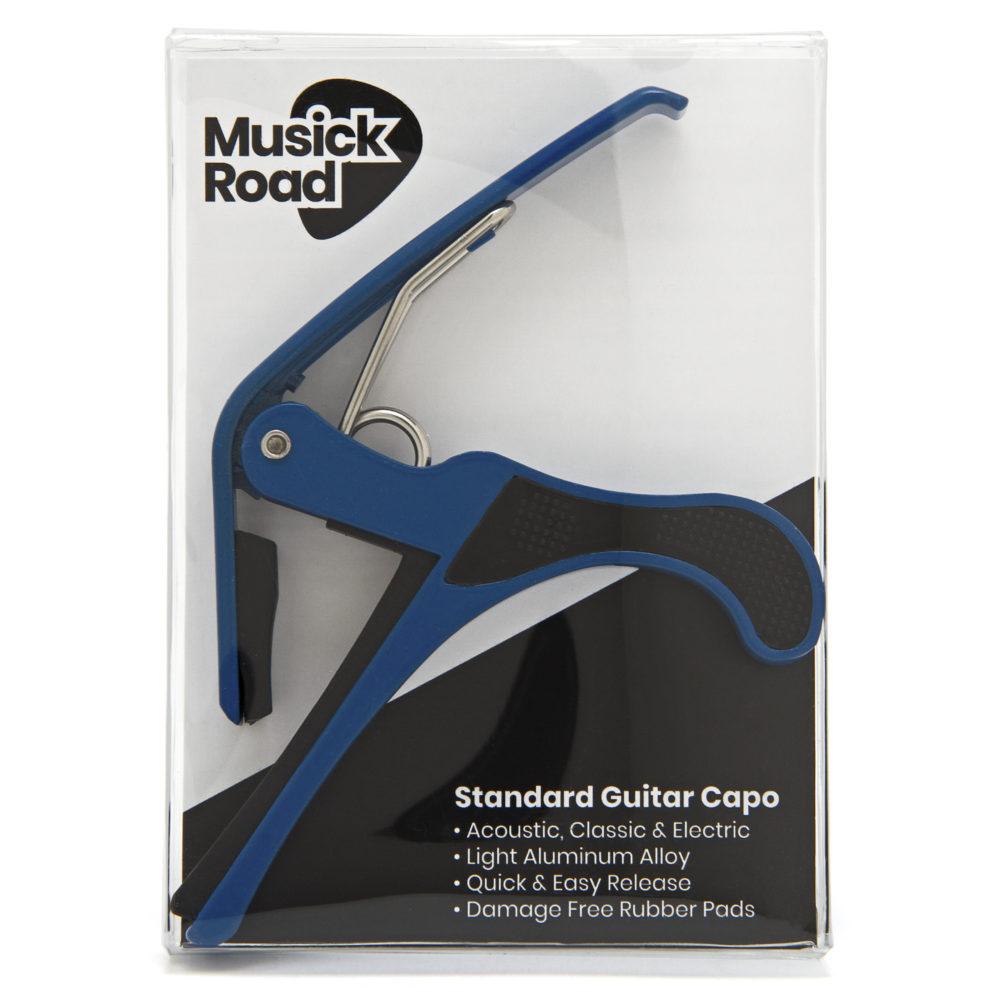 Musick Road Standard Guitar Capo in Glossy Blue
