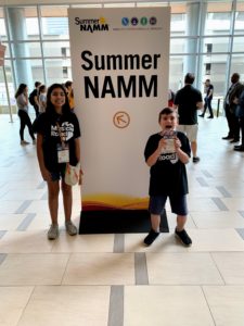 Nico and Pao at Summer NAMM